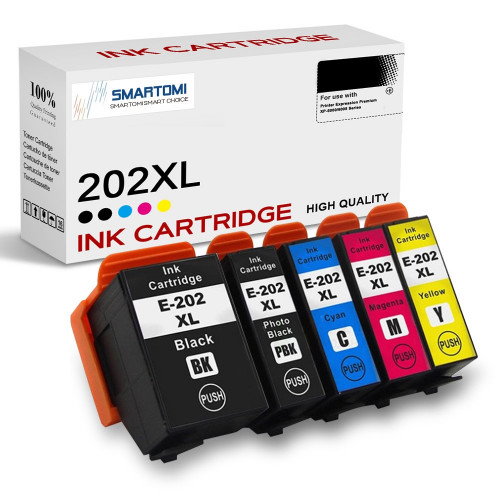 Tusz Zamiennik SMARTOMI Epson 202XL 202 5PK (1K 1PB C M Y)