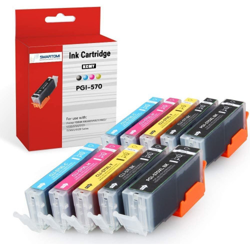 Tusz kompatybilny z SMARTOMI 10PK Canon PGI-570 XL CLI-571 XL